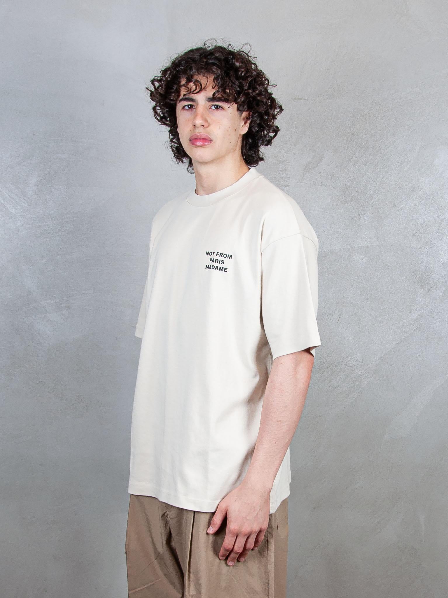 Le T-Shirt Slogan TS203-CO002 MT Drôle De Monsieur 