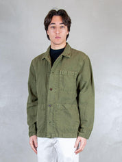 Chesapeak's Overshirt <BR/>Saint Malò SAINT MALO CTN/LIN-MIL GRN Chesapeak's 
