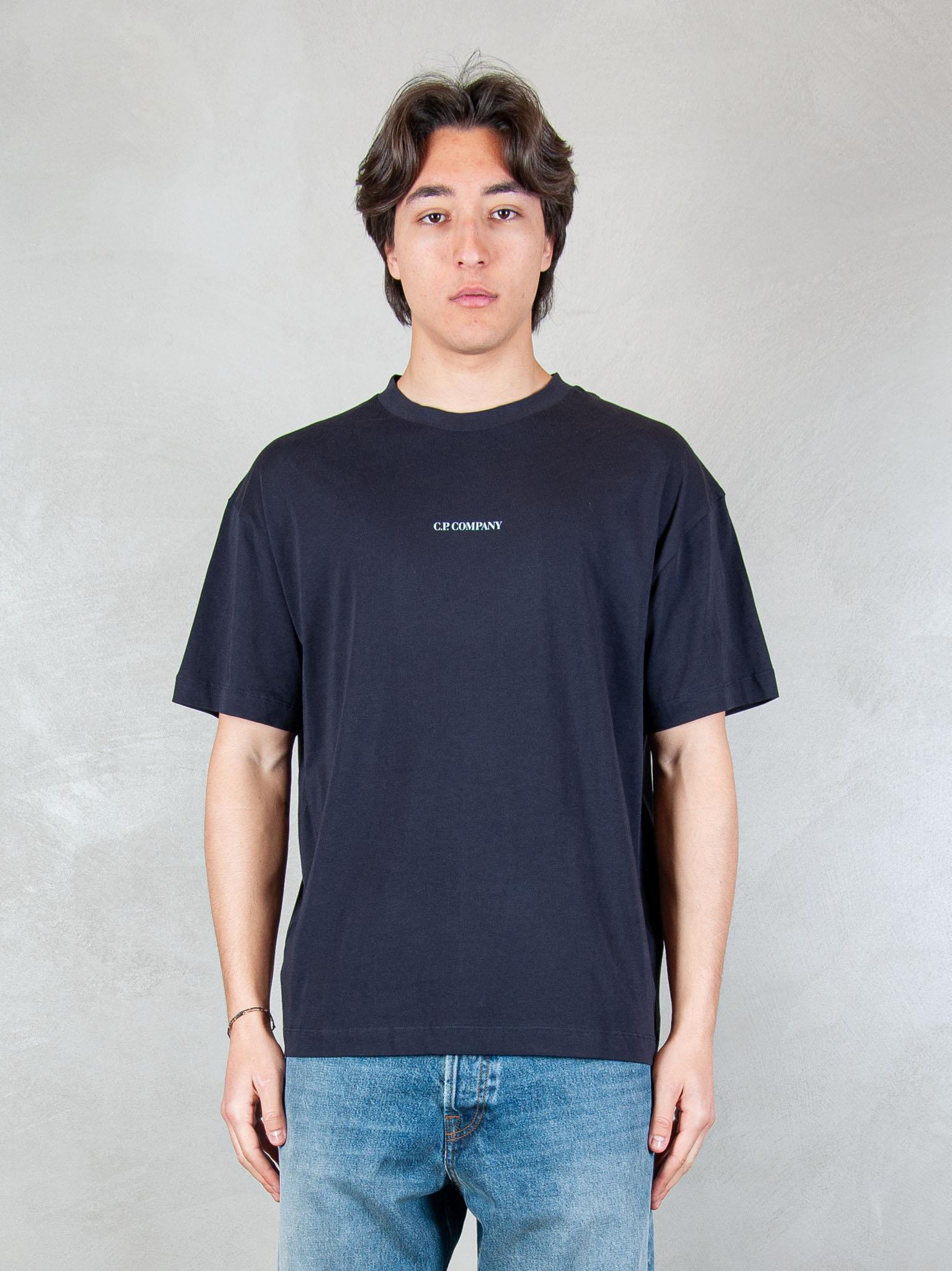 C.P. Company Tshirt Logo Crew TS087A-005100W 888 C.P. company 