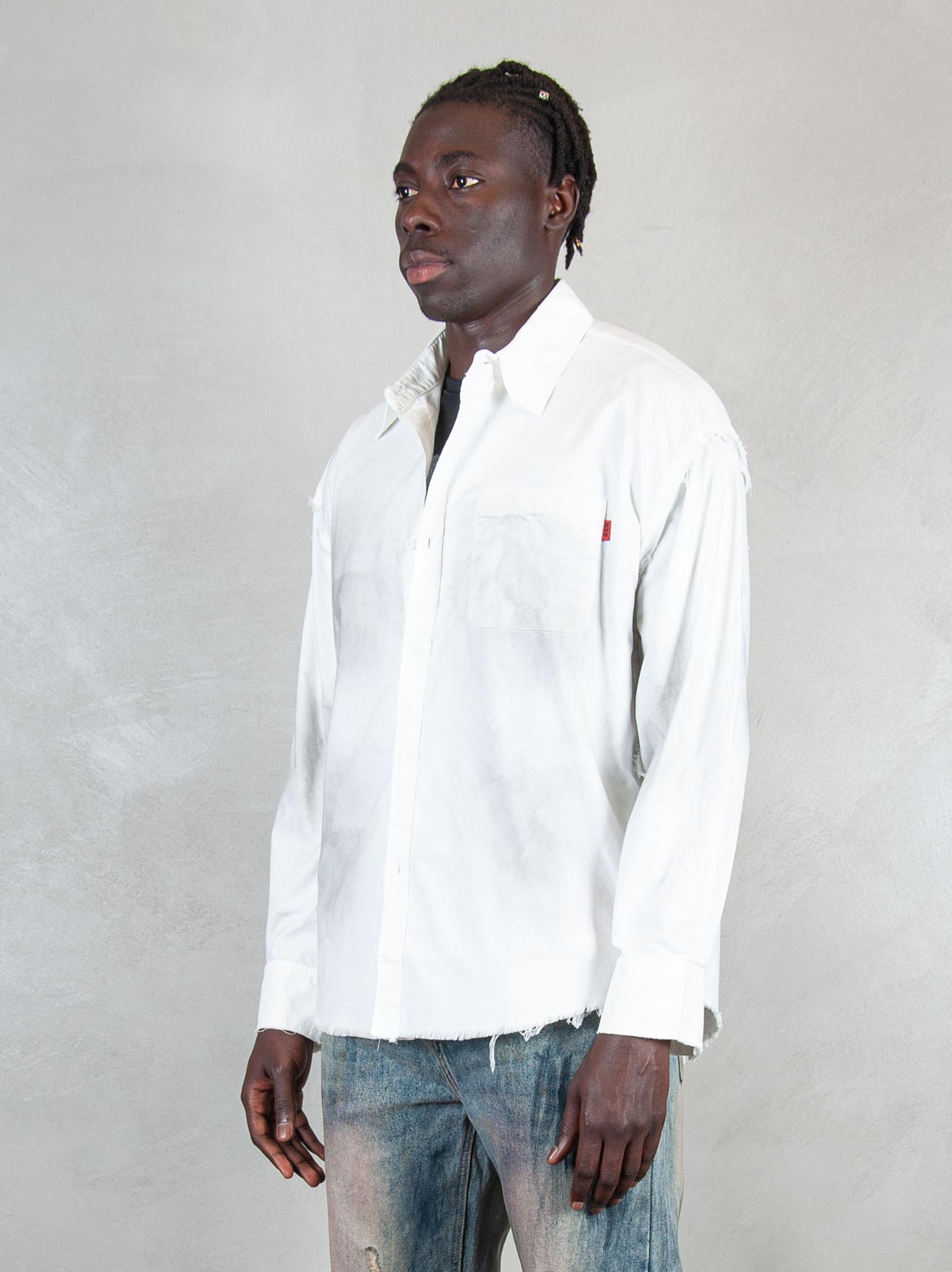 Acupuncture Camicia   Painter Shirt PAINTER SHIRT WHITE Acupuncture 