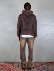 Acupuncuture Felpa <BR/>Hope Hoodie HOPE HOODIE COFFEE QUARTZ Acupuncture 
