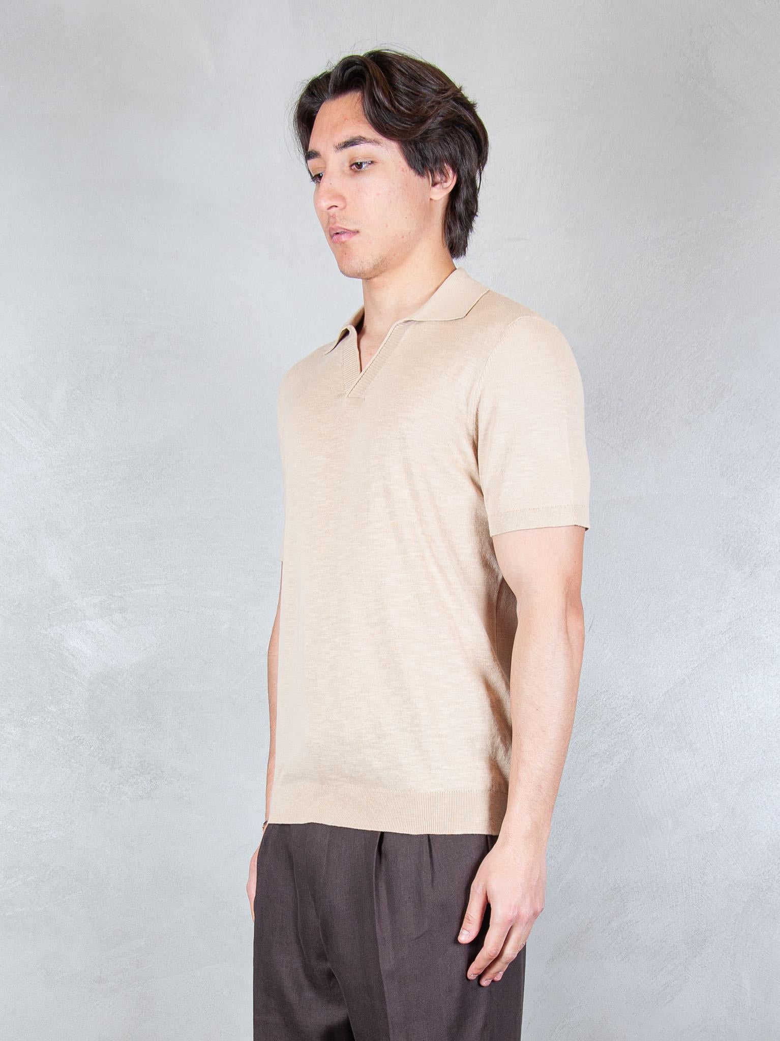 Seinse Maglia Polo Capri Bordino ME3195 BEIGE Seinse 