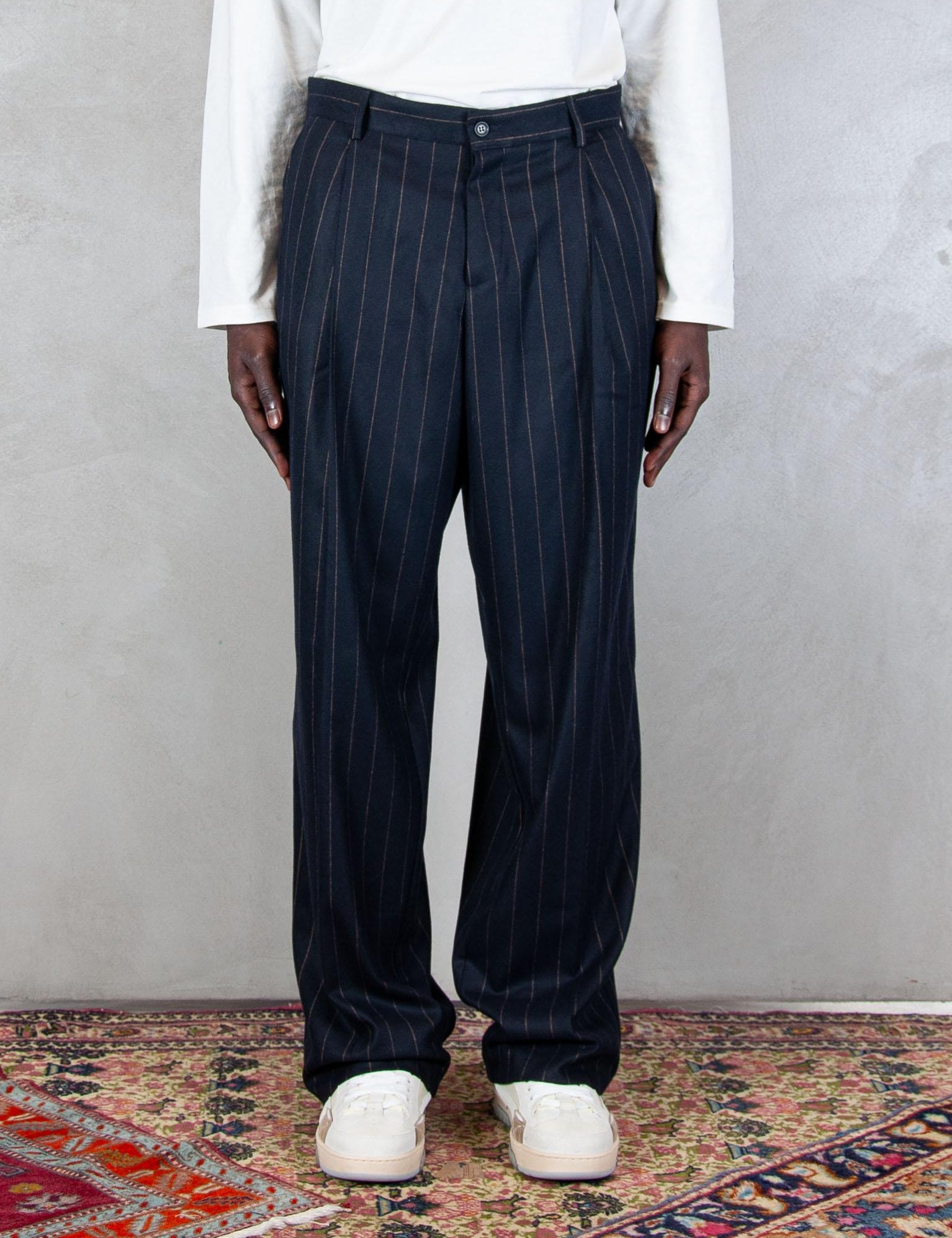 >Loose pant LOOSE BLACK STRIPE Hi Five 