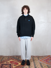 Ader Error Maglia <BR/>Polo Knit BM42FYKT0106 BK-NOIR Ader Error 