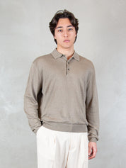 Diana Studio Maglia <BR/>Polo Lino SIN01 455 Diana Studio 