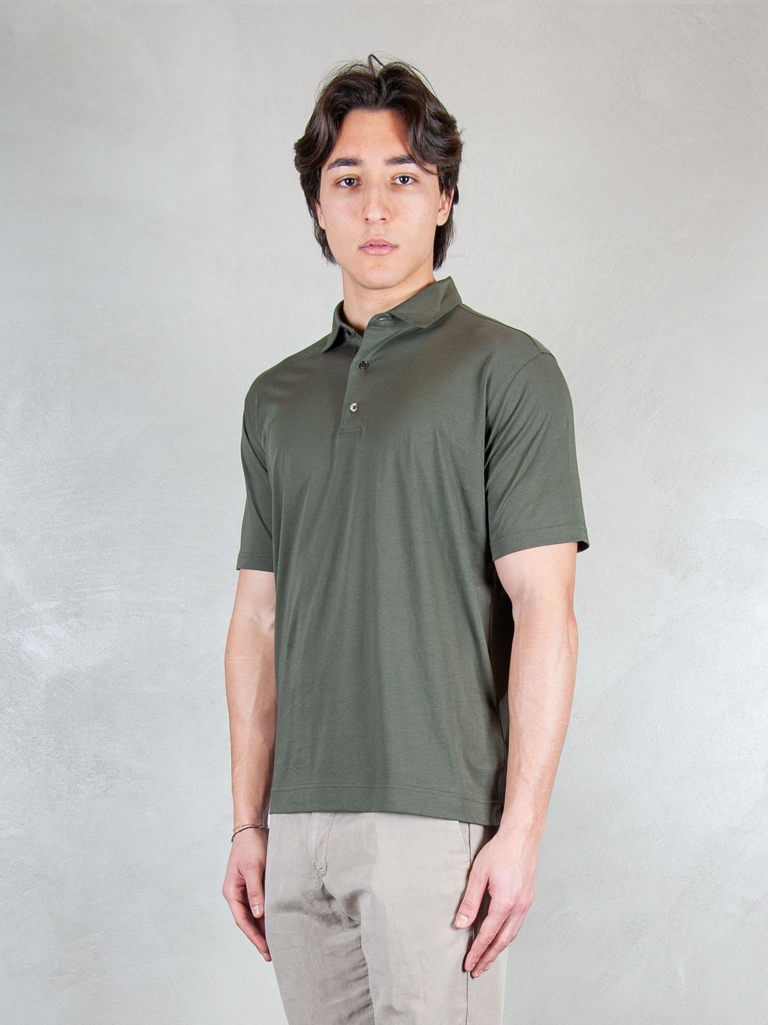 Raphael1966 Polo SS Cotone Pima DK17102 MILITARE Raphael - Dkt 
