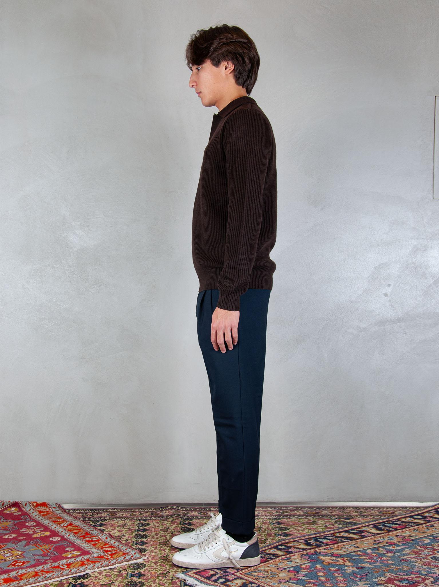 MC2 Saint Barth maglia Downing polo wool DOW0002 00029I MC2 St Barth 