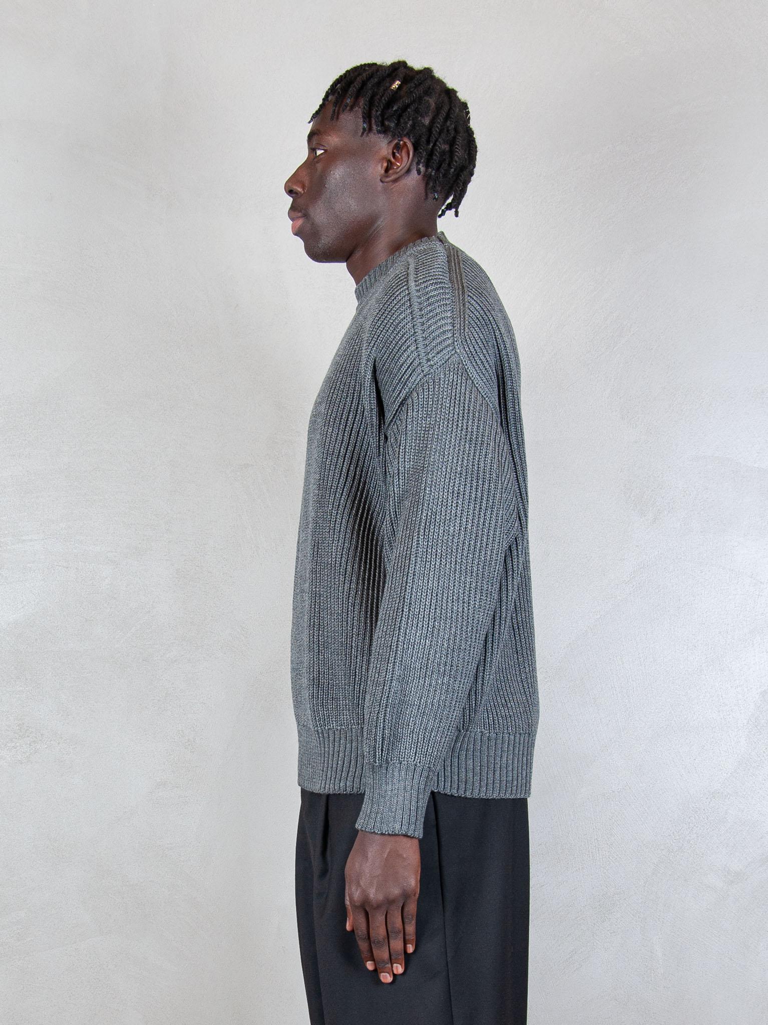 Hi Five Maglia Rib Sweater RIB SWEATER DARK GREY Hi Five 