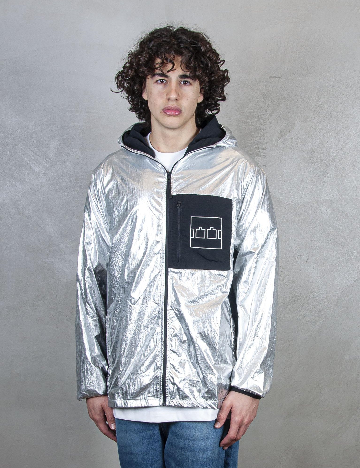 >Lightweight jacket JK001 SILVER TTT 