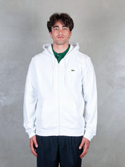 Lacoste <BR/>Felpa cappuccio con zip SH9809 001 Lacoste 
