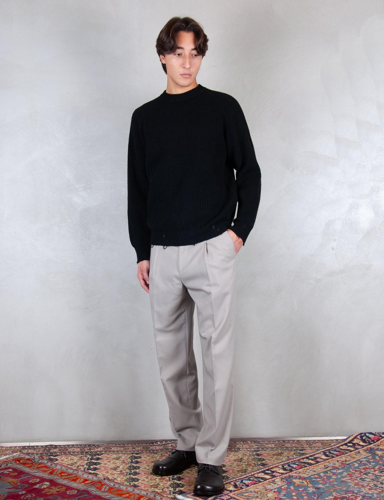 >Maglia girocollo costa inglese FU18 03 Atom Factory 