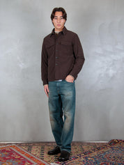 Overshirt costa GBI1067 MORO Seinse 