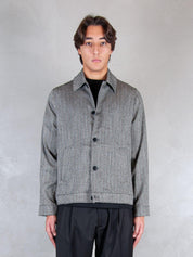 Overshirt CA3448 NERO I'm Brain 