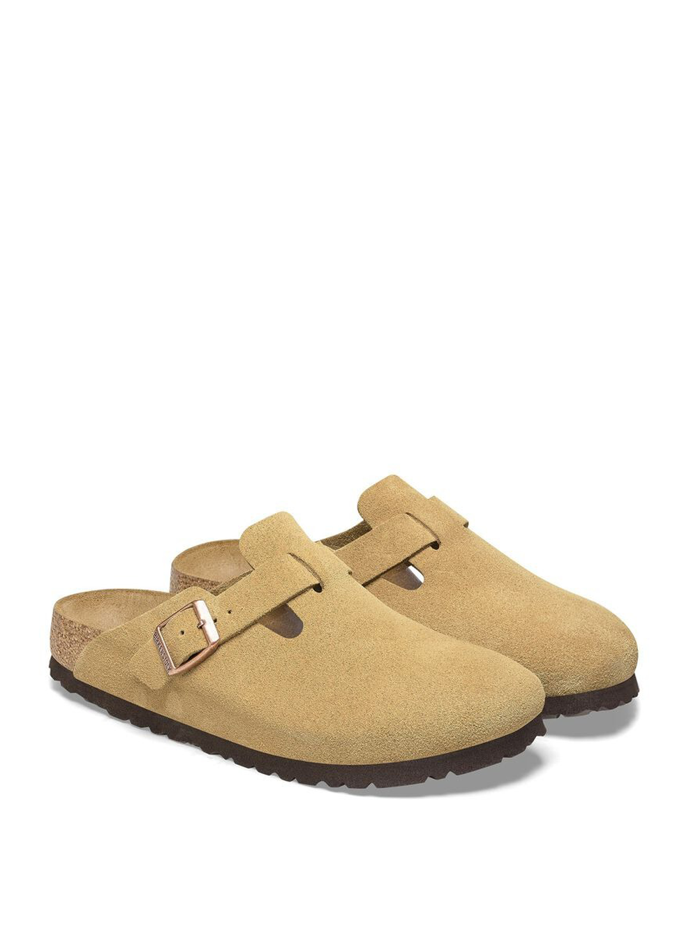 Birkenstock Boston Suede BOSTON SUEDE-LATTE Birkenstock 