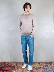 Luigi Gentile Maglia <BR/>Girocollo Lavato LG1353 15 Luigi Gentile 