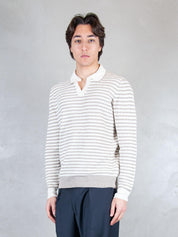 Raphael1966 Maglia <BR/>Polo Capri Stripes 57150-18669 112 Raphael - Grnsas 