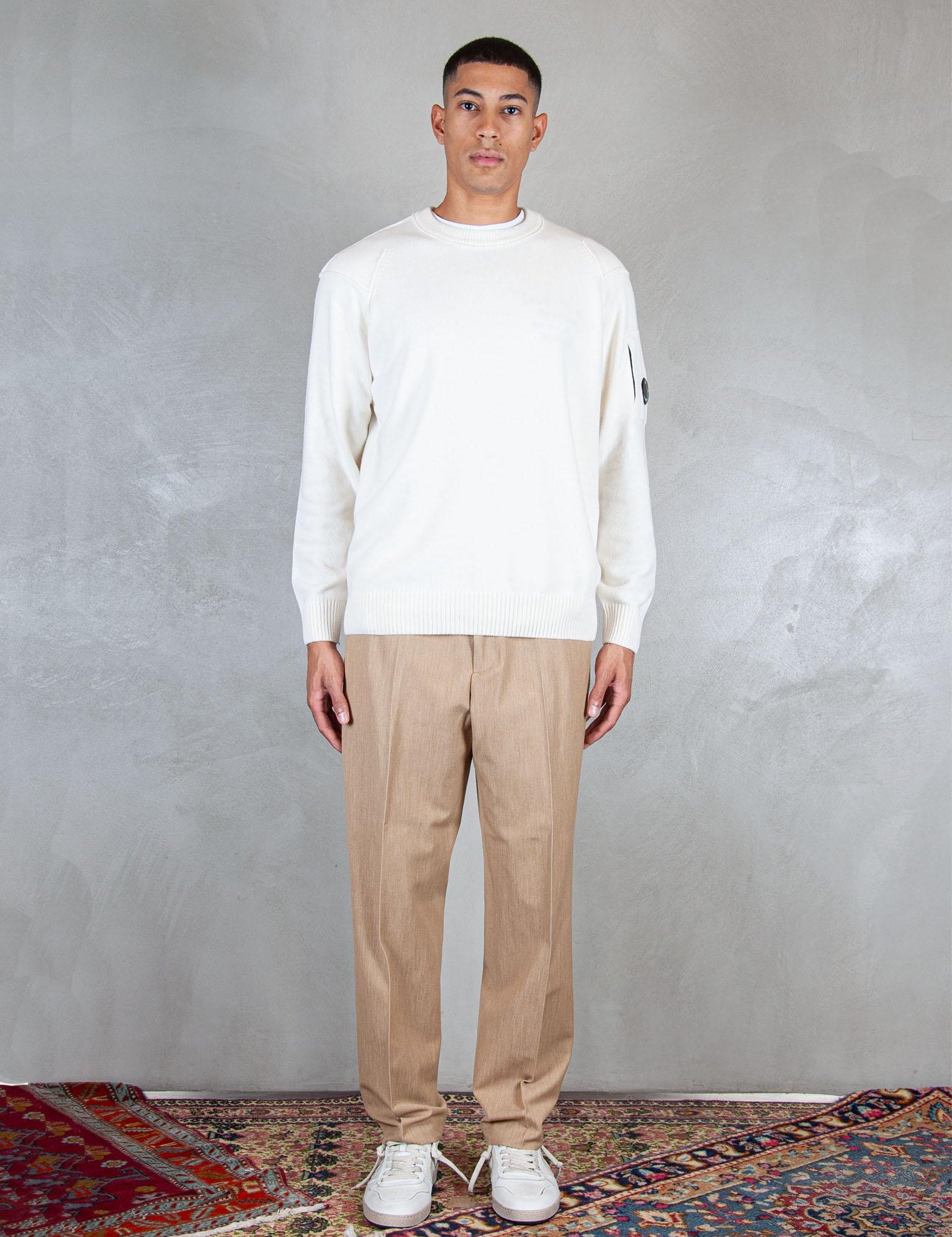 >Lambswool knit KN707A-110149A 103 C.P. company 