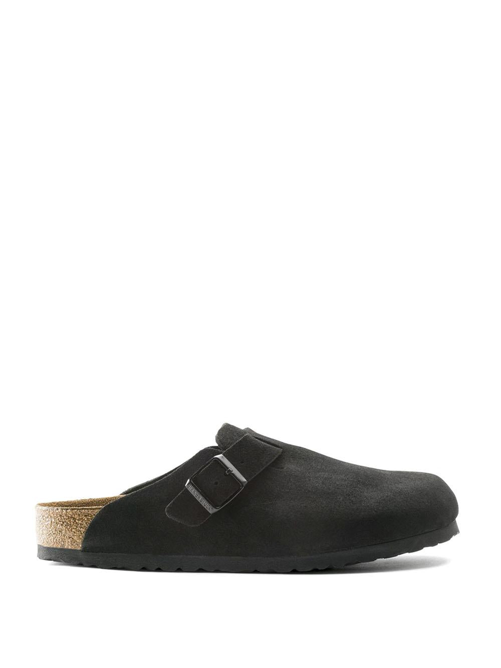 Birkenstock Boston Suede BOSTON SUEDE-BLACK Birkenstock 