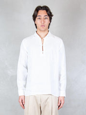 Seinse Camicia <BR/>Casacca Lino CE1089 BIANCO Seinse 