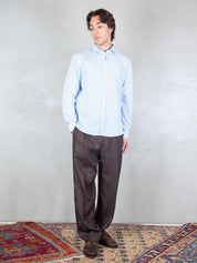 Seinse Camicia <BR/>Rigato CE1116 CELESTE/BIANCO Seinse 