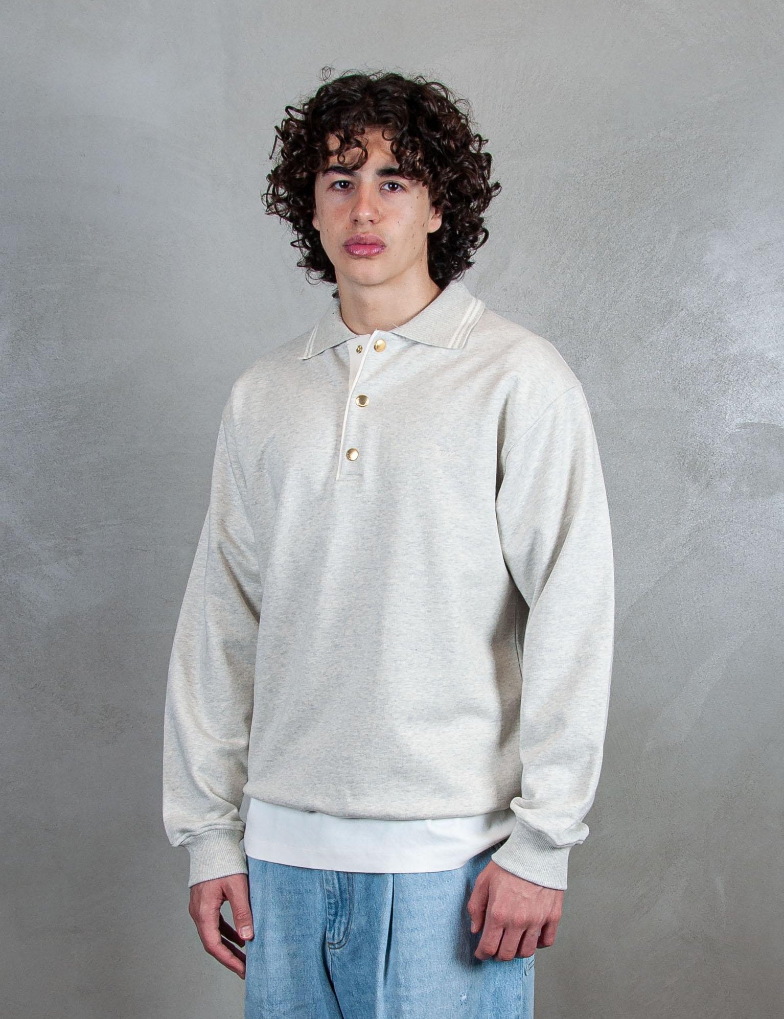 Drôle De Monsieur Felpa PL132-CO127 GY Drôle De Monsieur 