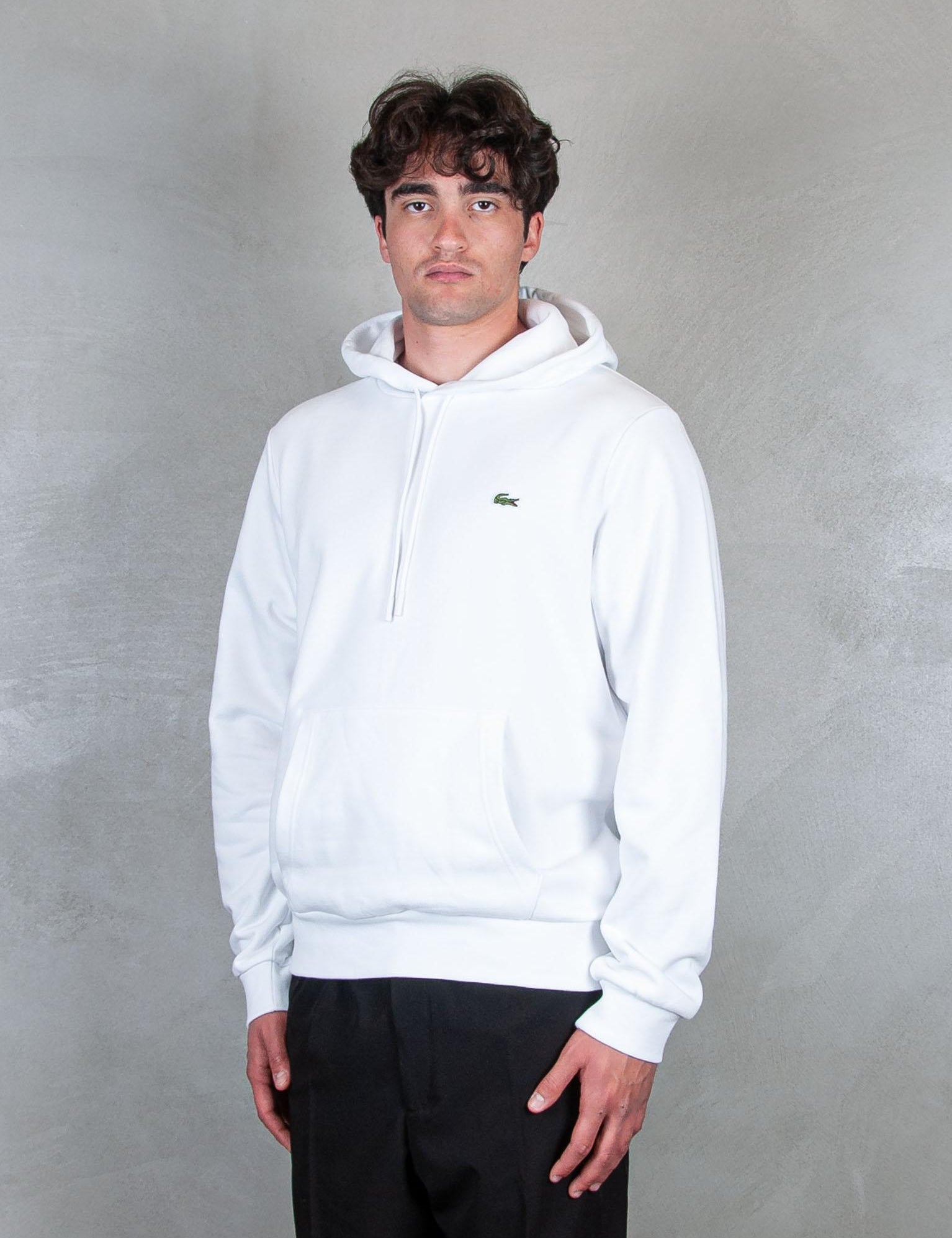 >Felpa cappuccio SH9839 001 Lacoste 