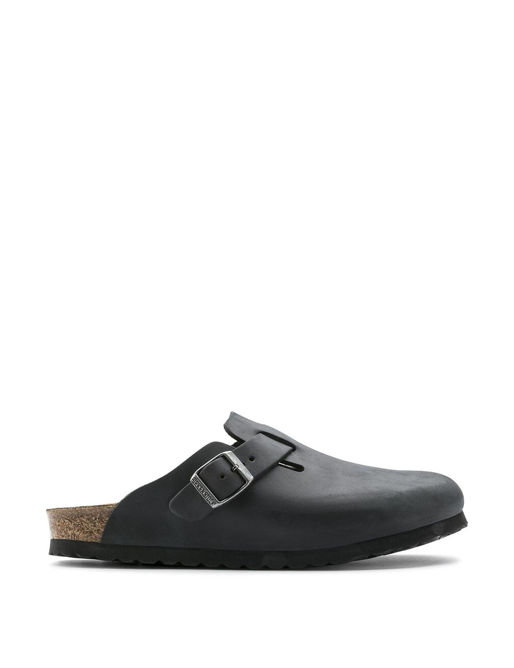 >Boston Oiled Leather BOSTON OILED LTHR-BLACK Birkenstock 