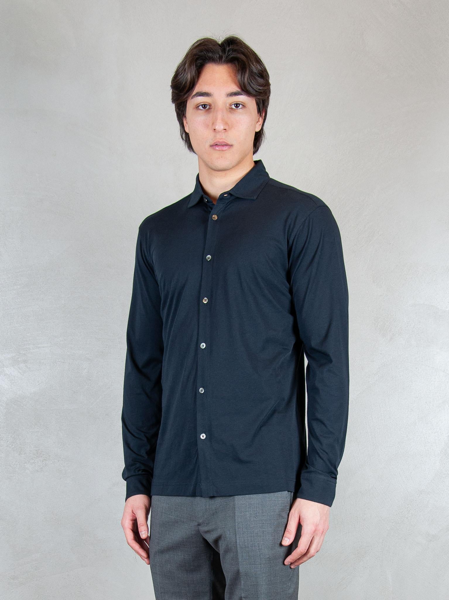 Raphael1966 Polo Camicia Cotone Pima DK17109 BLU NOTTE Raphael - Dkt 