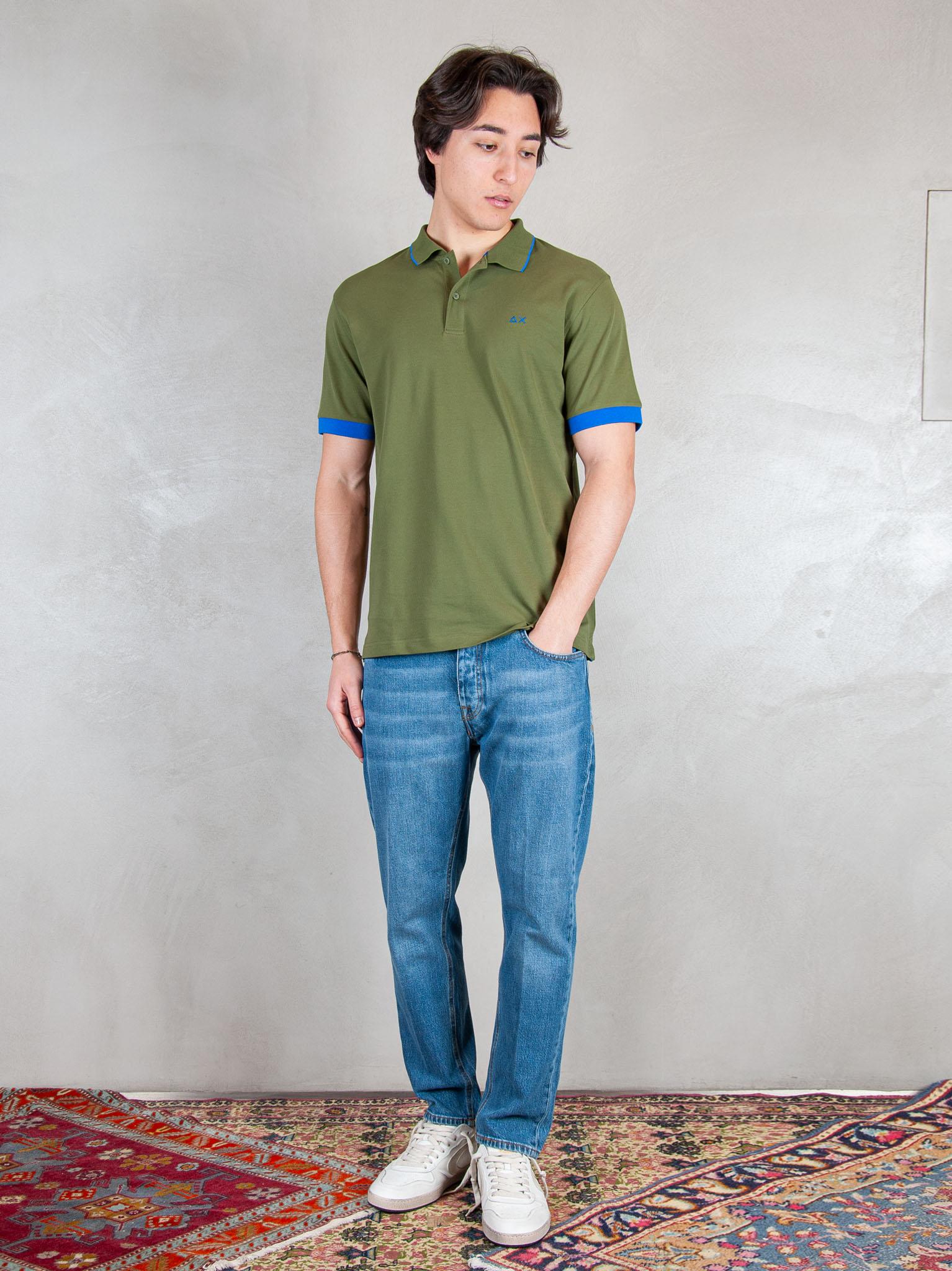 Sun68 Polo Fluo A36120 37 Sun68 