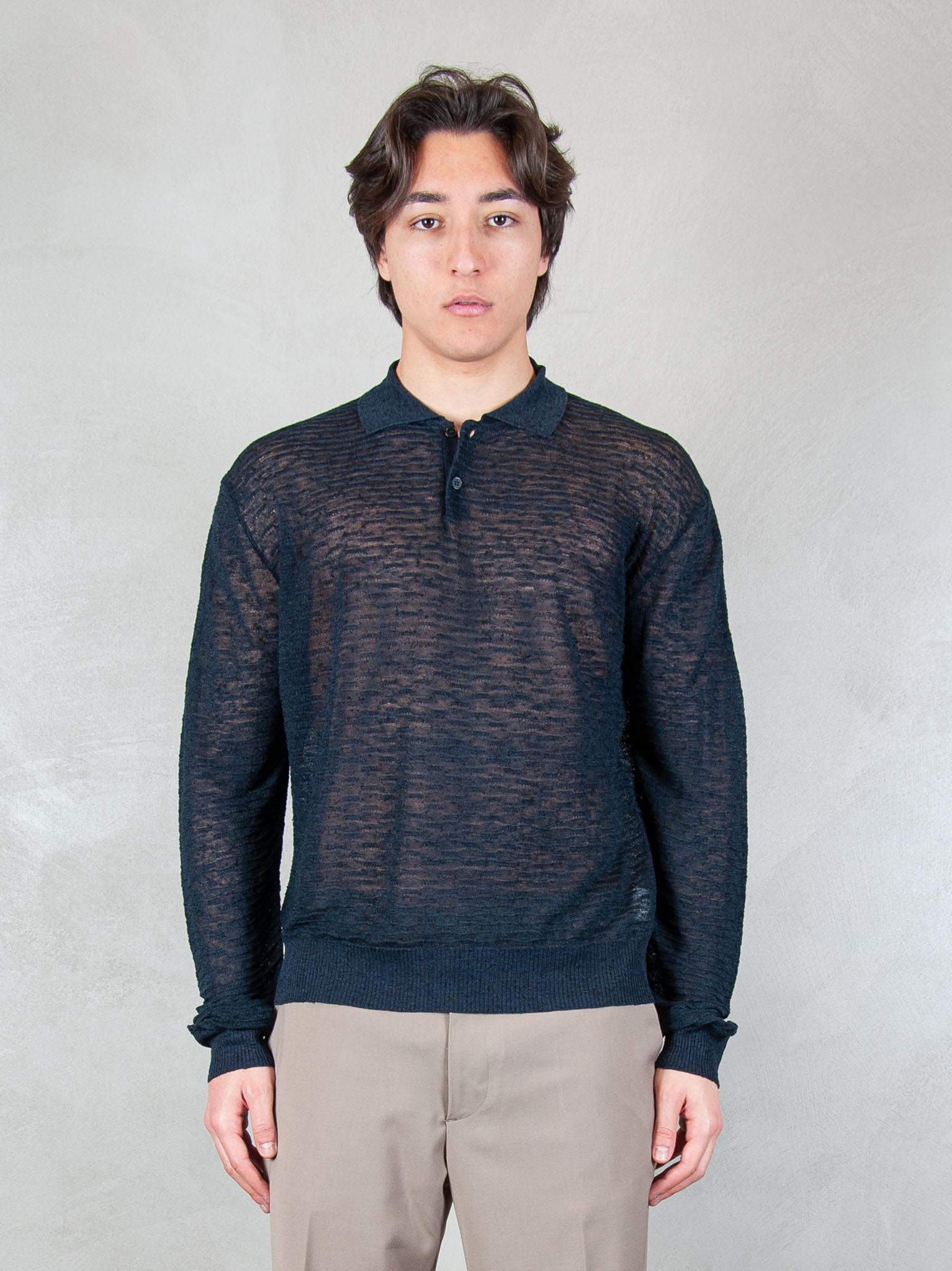 Diana Studio Maglia Polo Jacquard 140032 371 Diana Studio 