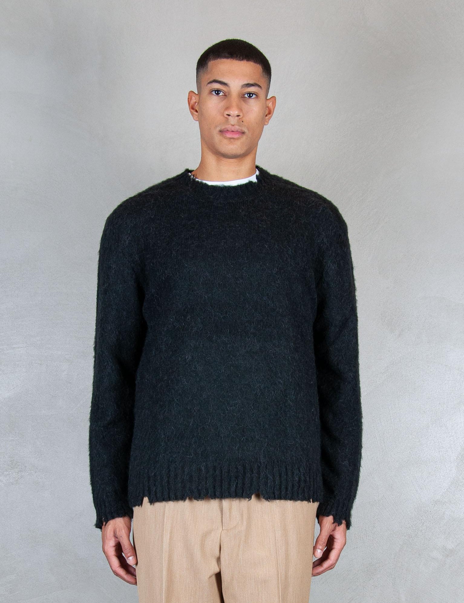 Maglia girocollo brushed DW24M050057 300 Diana Studio 