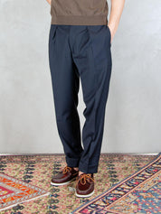 Berwich Pantaloni <BR/>Chiaia CHIAIA PO1383X-NAVY Berwich 