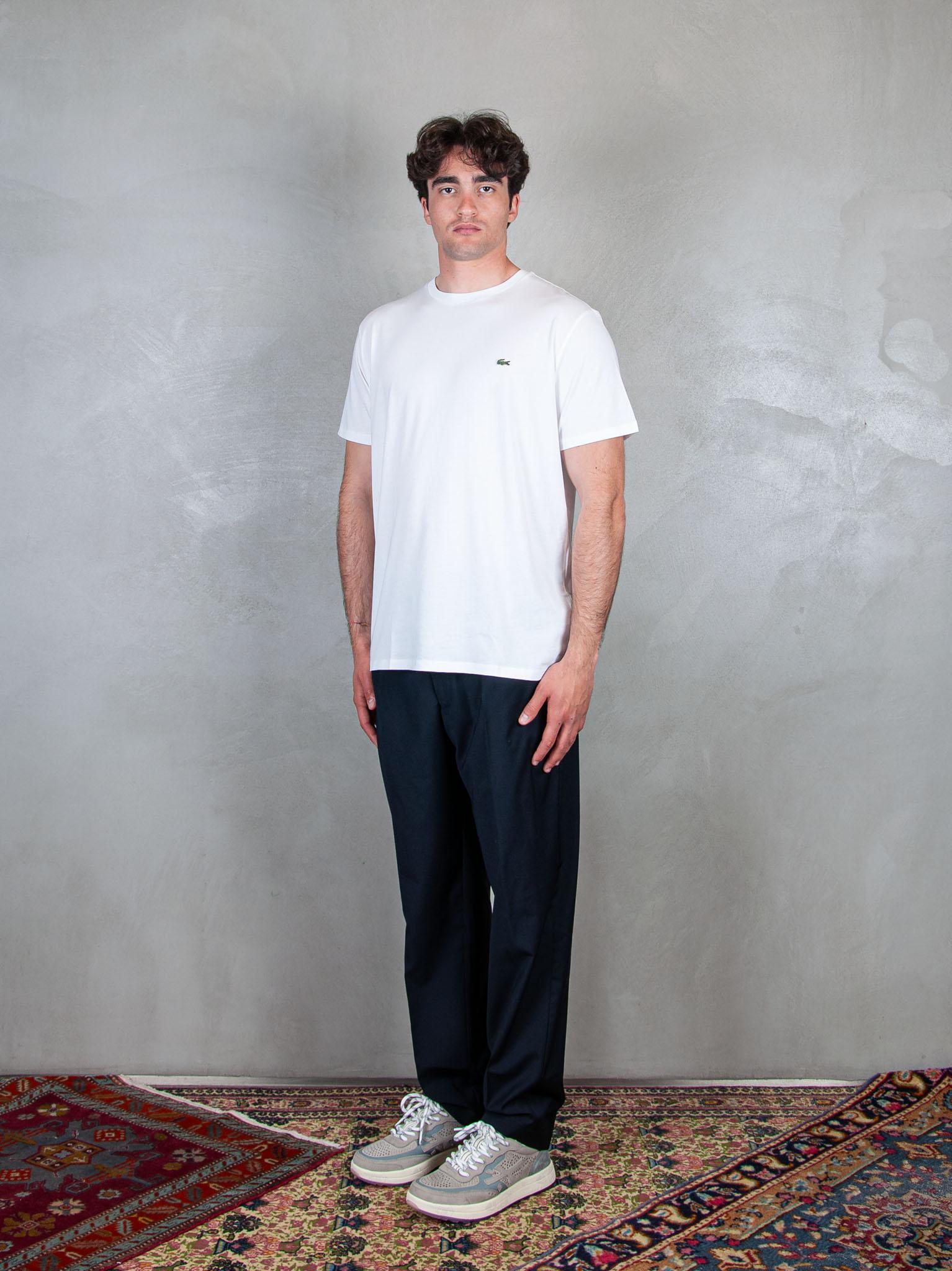 Lacoste T-Shirt in cotone Pima TH6709 001 Lacoste 