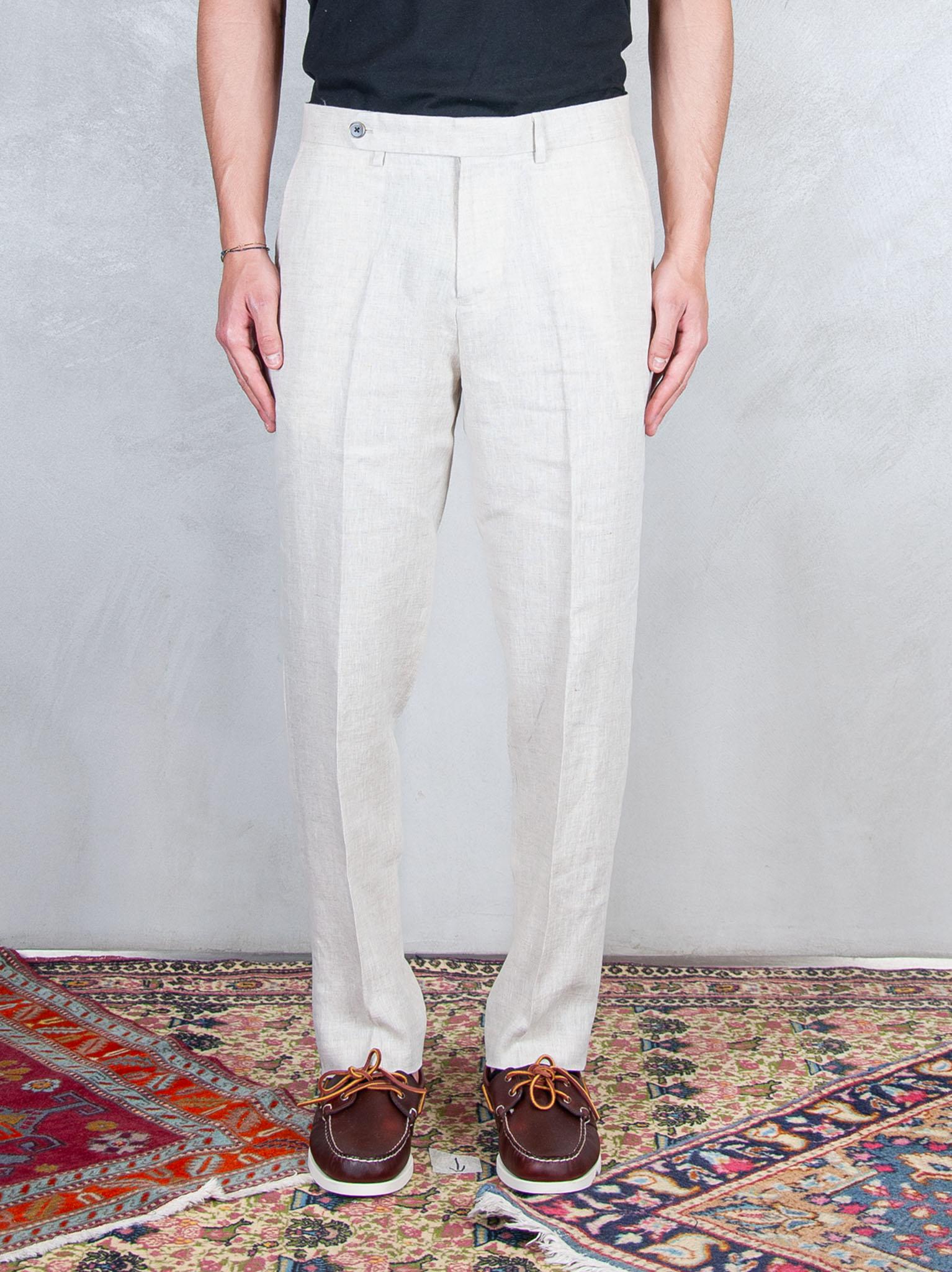Seinse Pantaloni Lino PSE1523 BEIGE Seinse 
