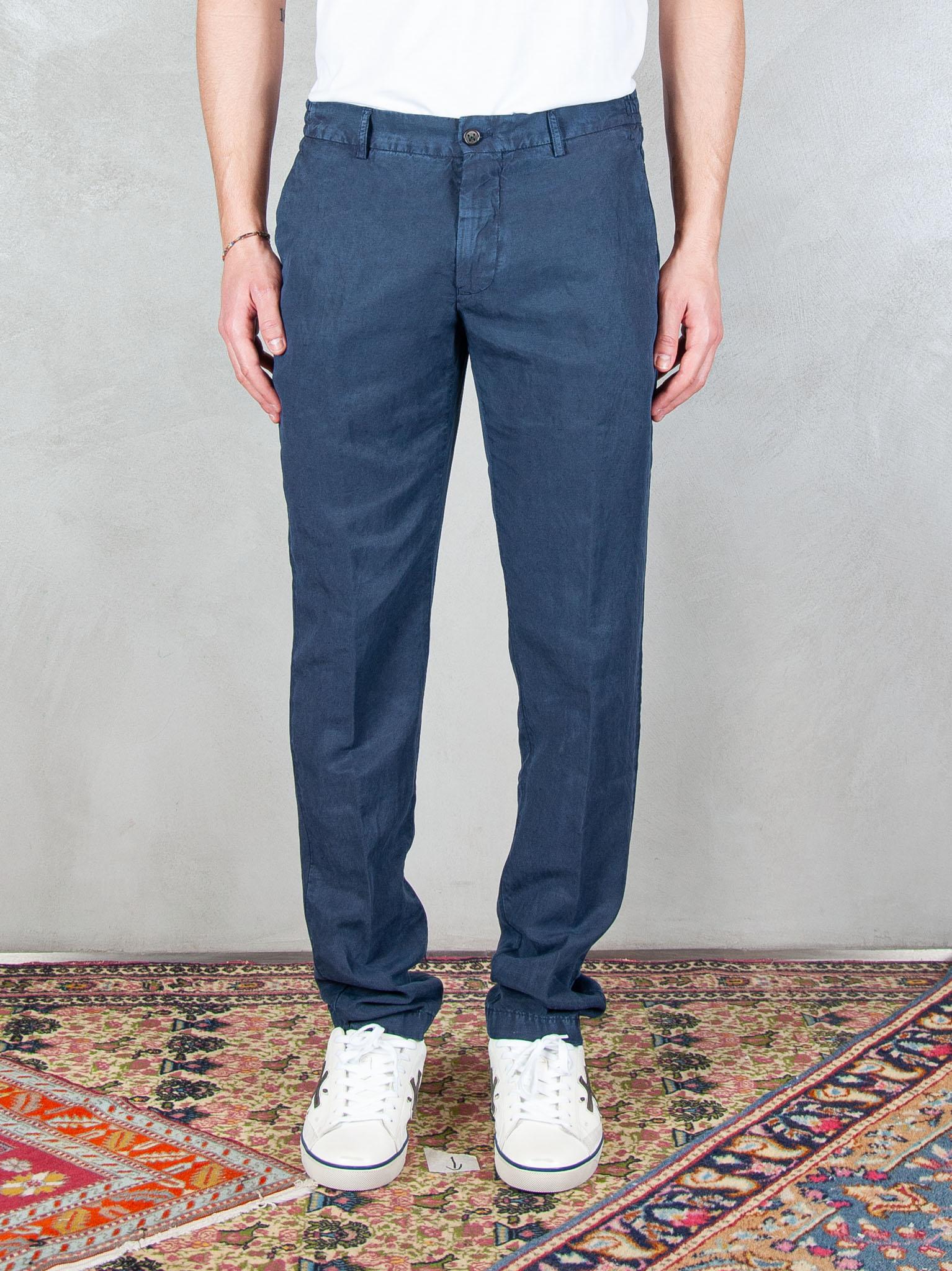 Berwich Pantaloni Morello MORELLOELAX O60760-INDIGO339 Berwich 