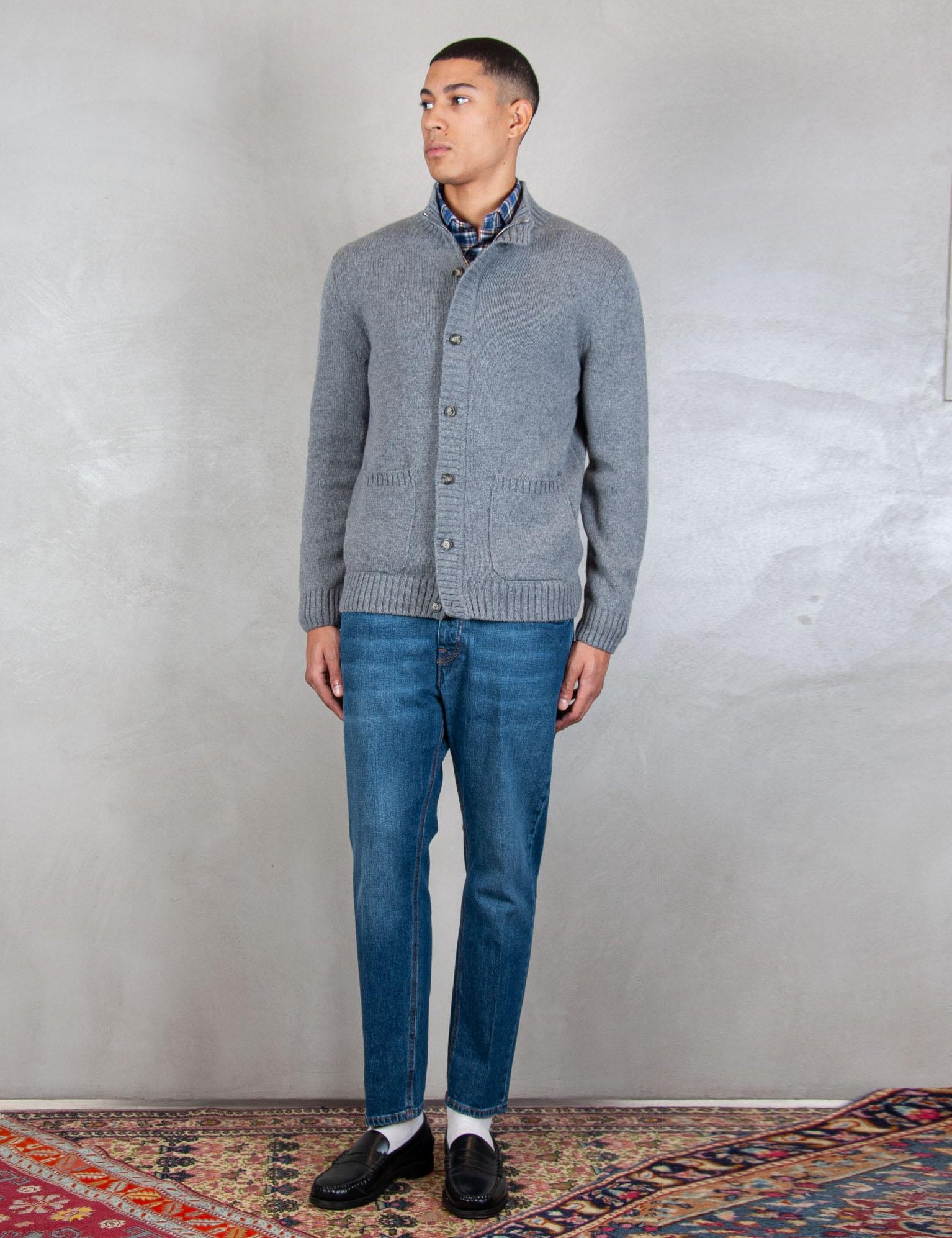 >Giubbotto Zip e Bottoni LG1206 04 Luigi Gentile 