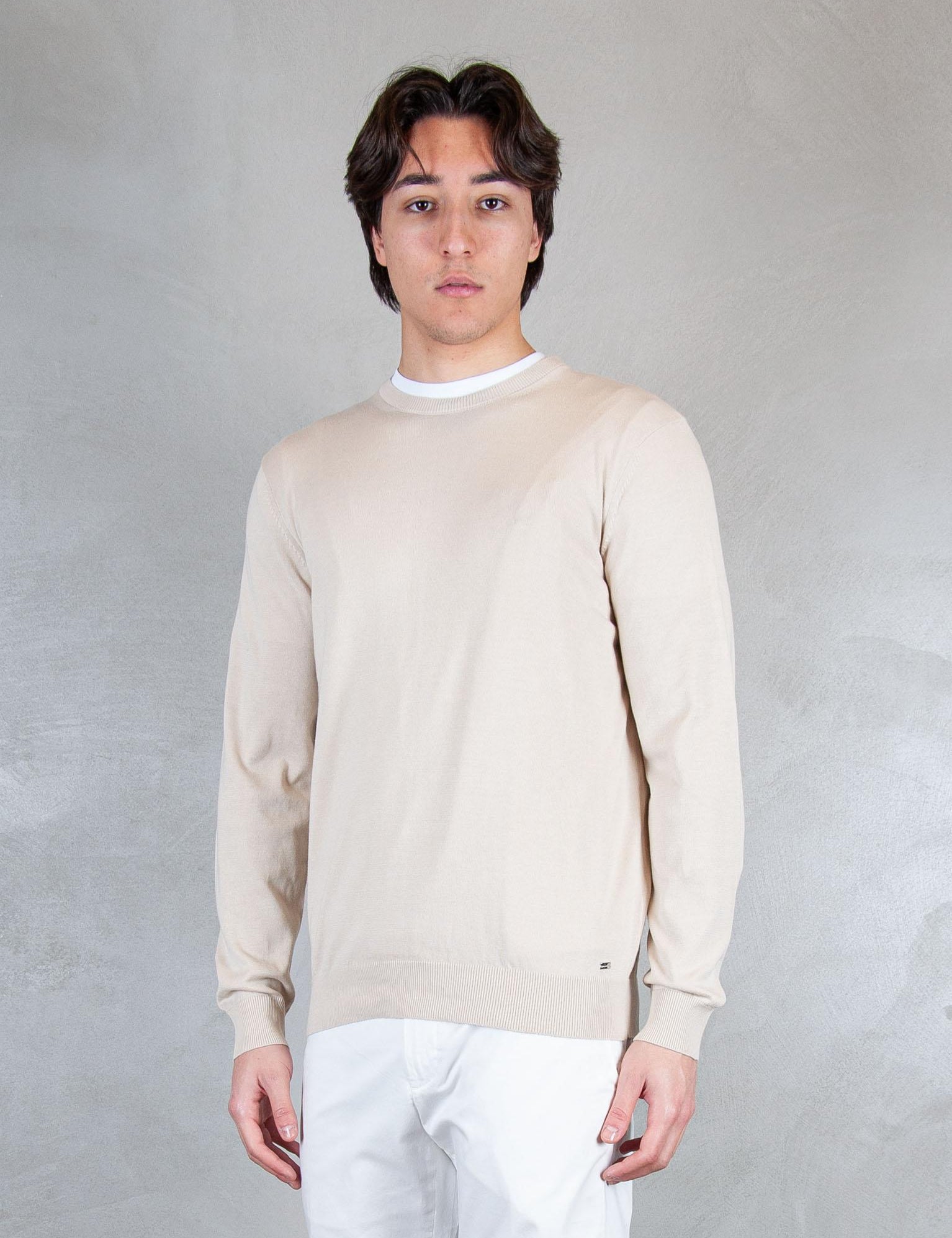 >Girocollo MK10001 BEIGE MarkUp 