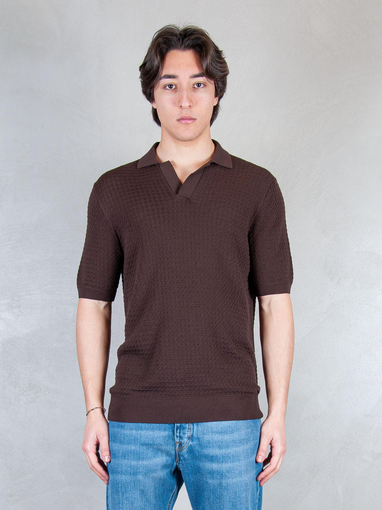 Luigi Gentile Maglia Polo Capri Aran Crochet LG1367 15 Luigi Gentile 
