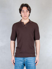 Luigi Gentile Maglia <BR/>Polo Capri Aran Crochet LG1367 15 Luigi Gentile 