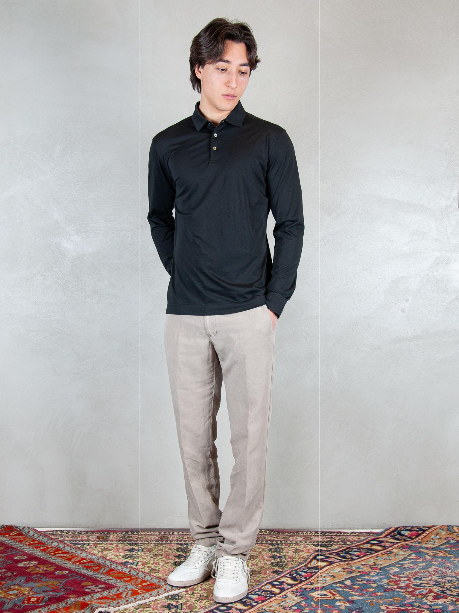 Raphael1966 Polo Cotone Pima DK17101 NERO Raphael - Dkt 