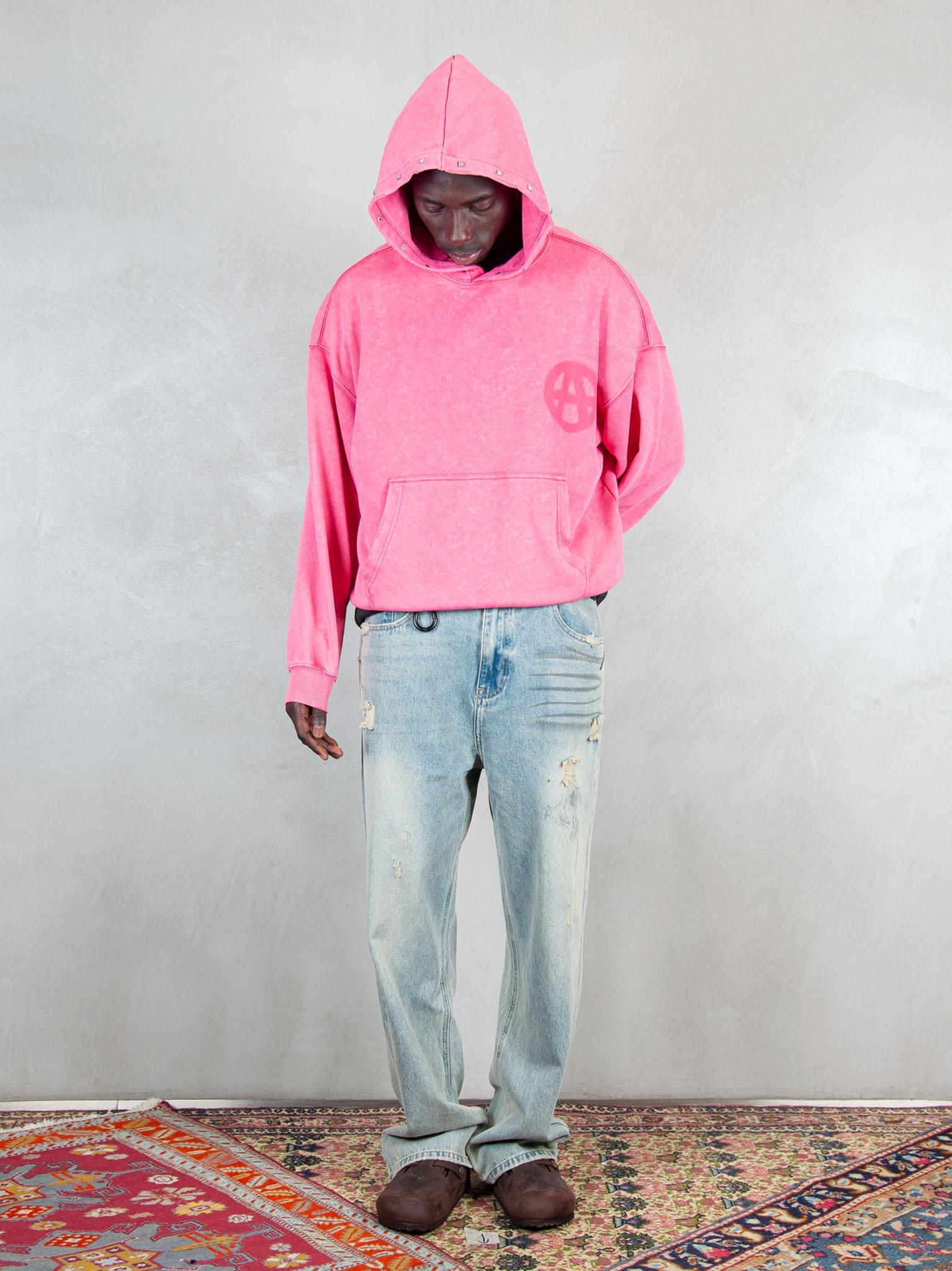 Acupuncture Felpa  Studded Anarchy STUDDED ANARCHY CANDY PINK Acupuncture 
