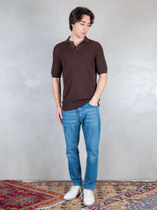 Luigi Gentile Maglia <BR/>Polo Capri Aran Crochet LG1367 15 Luigi Gentile 