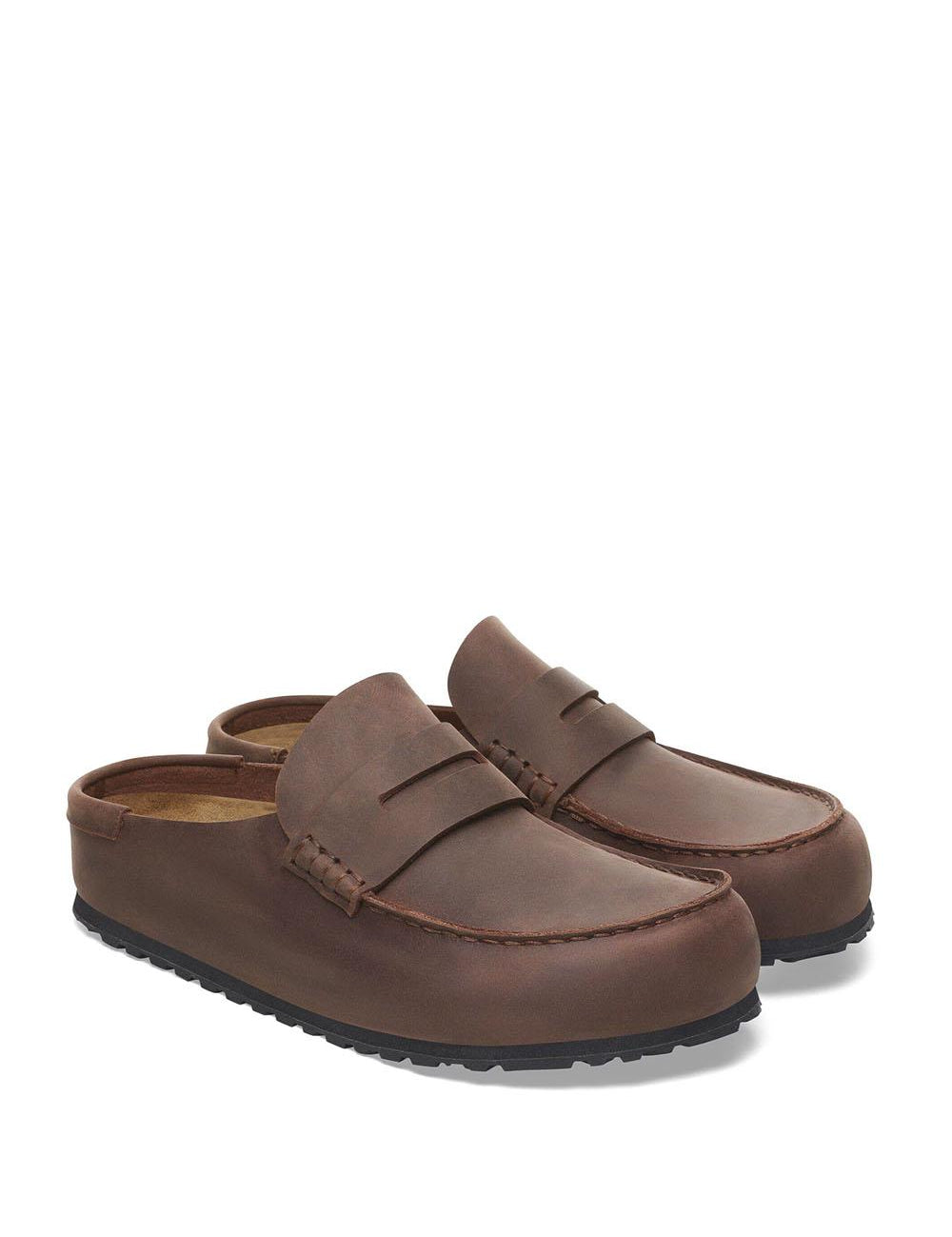 >Naples Wrapped NAPLES OILED LEATHER OILED LTHR-HABANA Birkenstock 