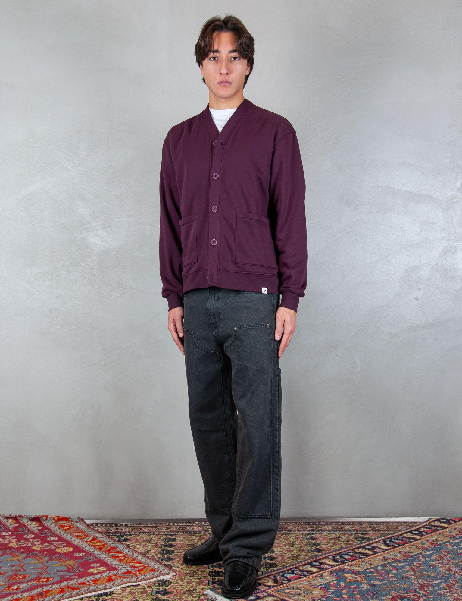 >Seattle cardigan SW026FL VINO WOC 