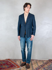 Seinse Giacca <BR/>Doppiopetto Rever Lancia GAE1131 BLUE NAVY Seinse 