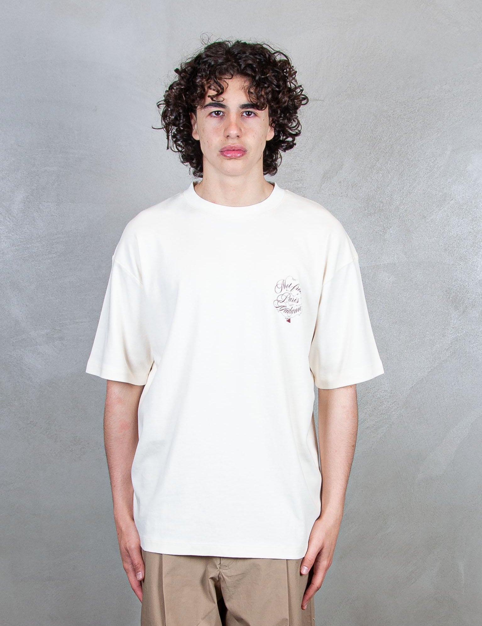 Le T-Shirt Slogan Vignes TS226-CO002 CM Drôle De Monsieur 