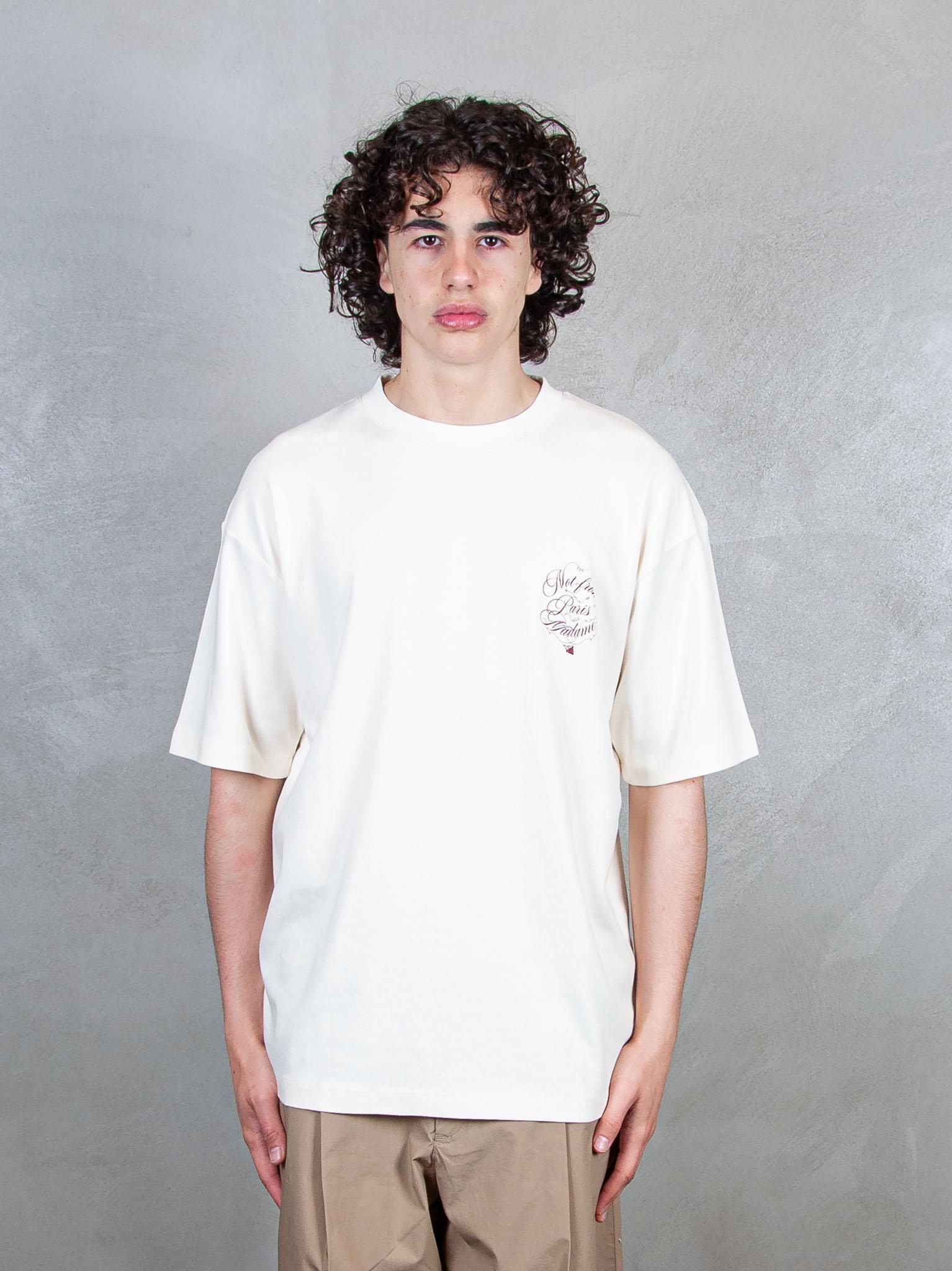 Le T-Shirt Slogan Vignes TS226-CO002 CM Drôle De Monsieur 