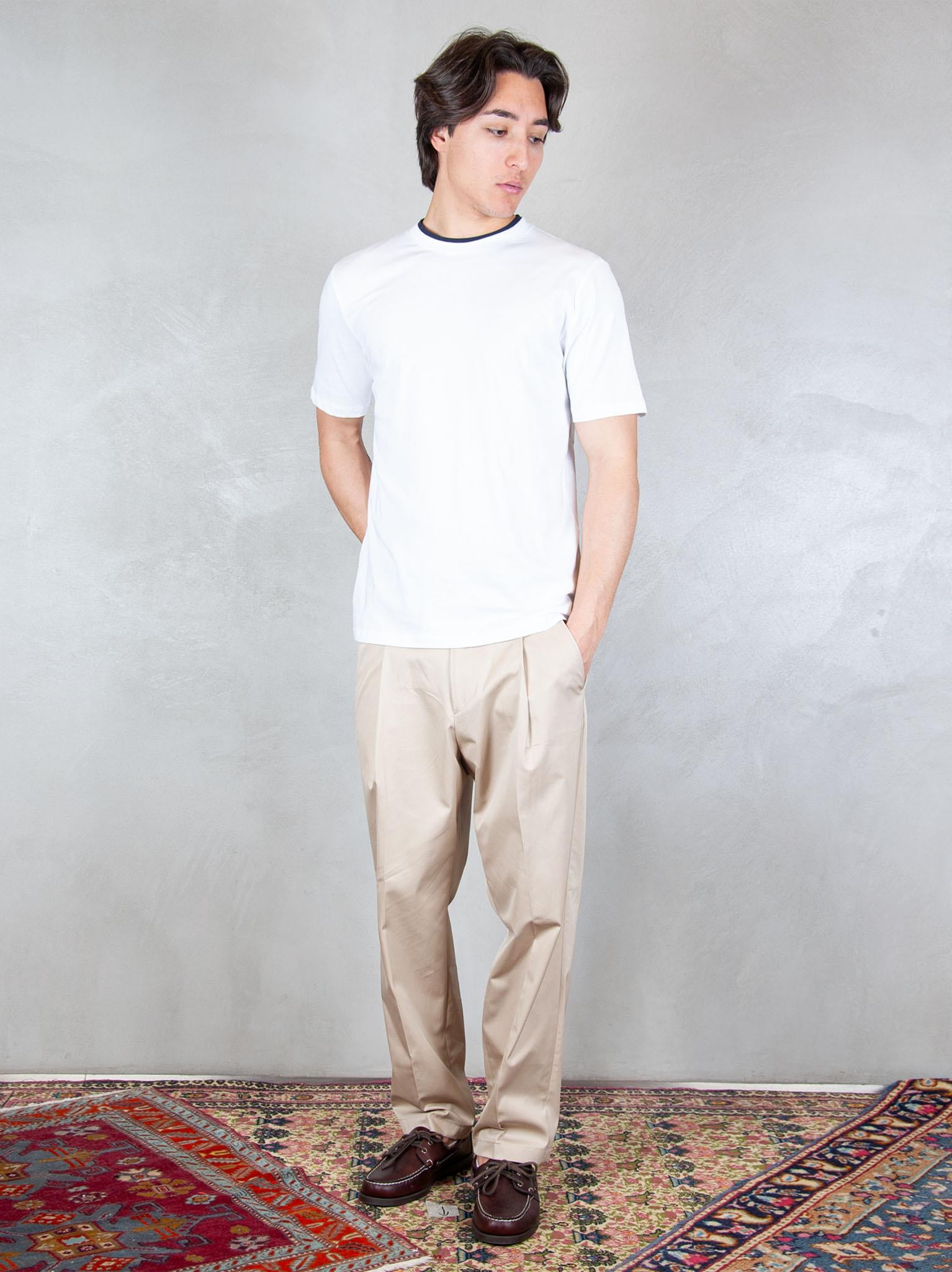 Seinse Tshirt Doppio Collo TE3215 BIANCO Seinse 