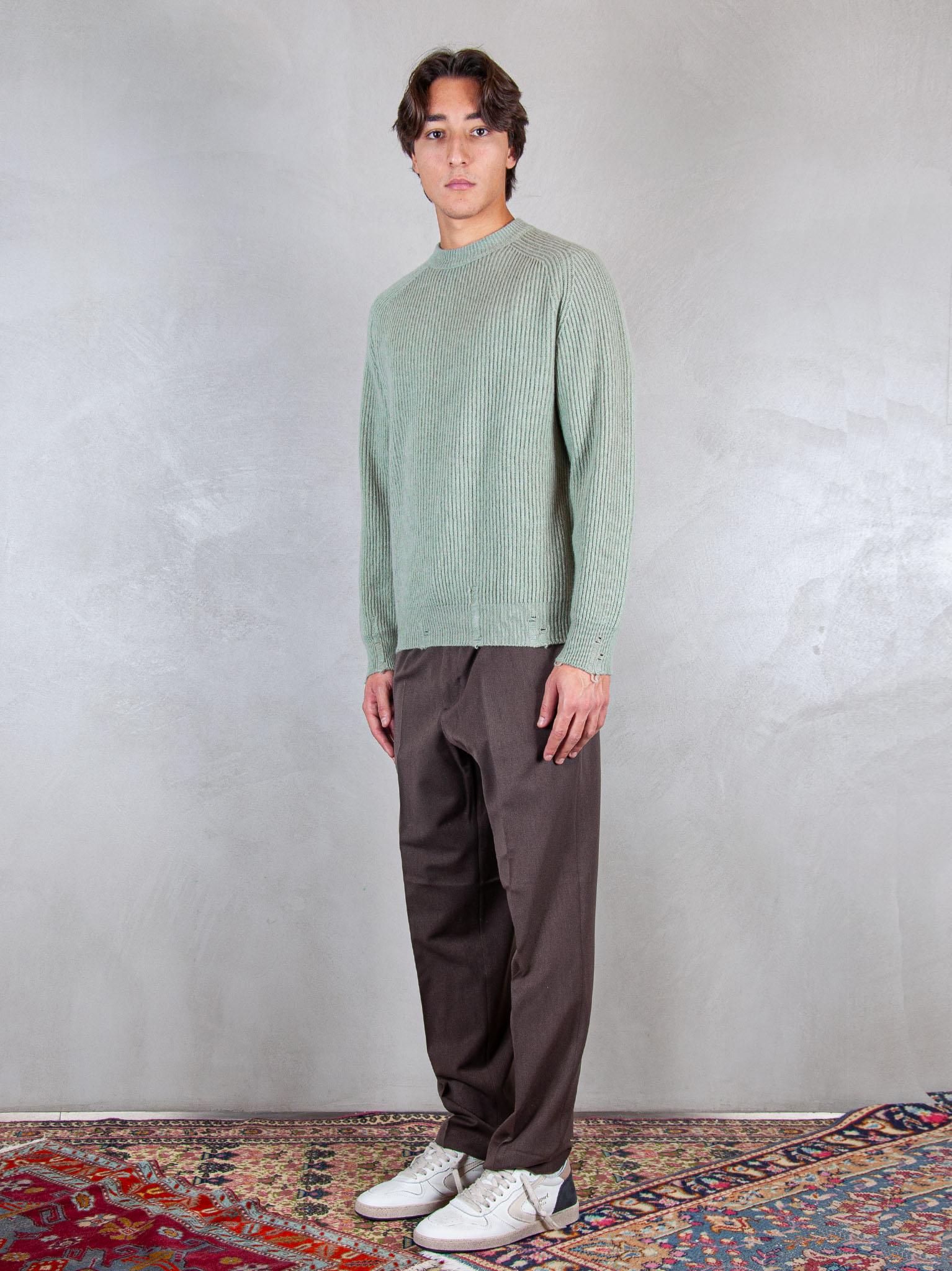 Atomofactory Maglia girocollo costa inglese FU18 21 Atomo Factory 