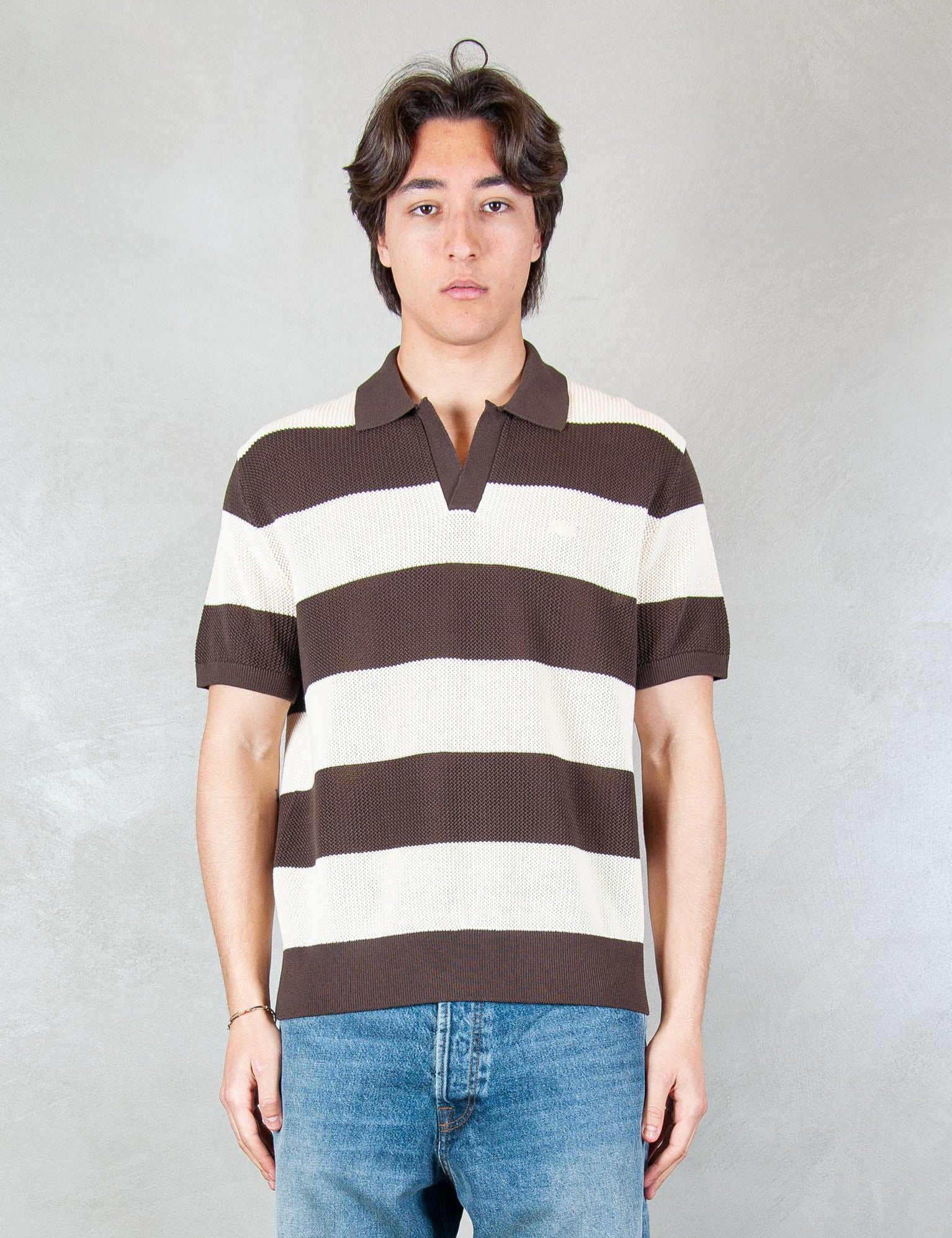 >Maglia Polo Collo Capri AH2561 4I9 Lacoste 